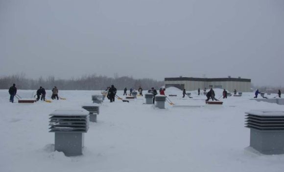 Déneigement Toiture Plate - Toiture RéparExpert