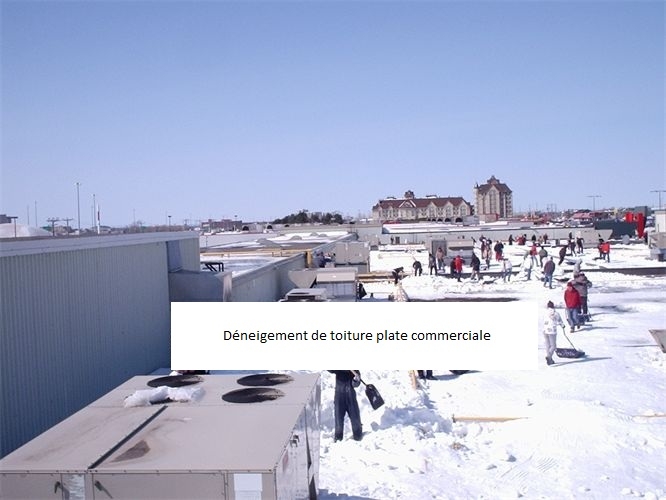 Déneigement Toiture Plate - Toiture RéparExpert