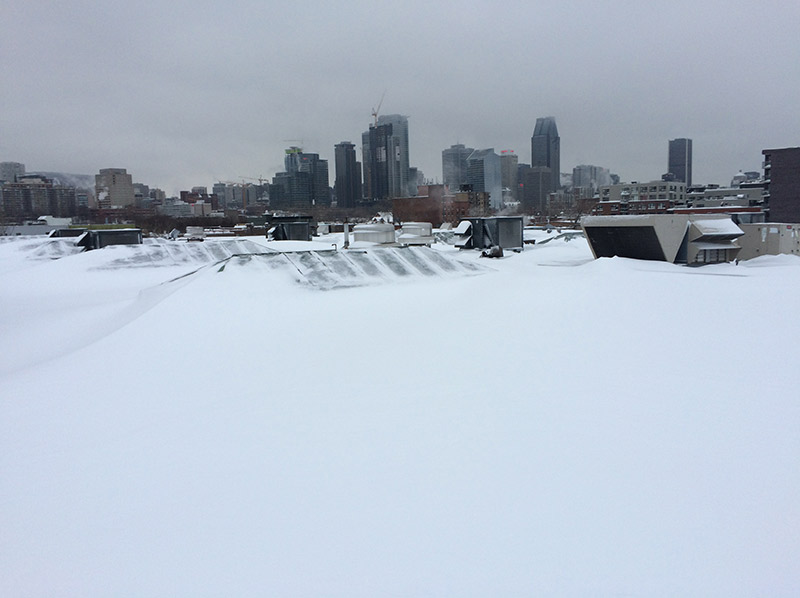 Déneigement Toiture Plate - Toiture RéparExpert