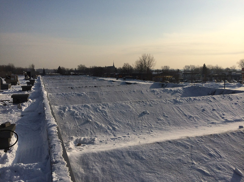 Déneigement Toiture Plate - Toiture RéparExpert